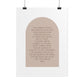 The Lord's Prayer Christian Art Print (Physical)