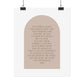 The Lord's Prayer Christian Art Print (Physical)