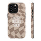 Jesus Loves You, Latte Christian iPhone Case