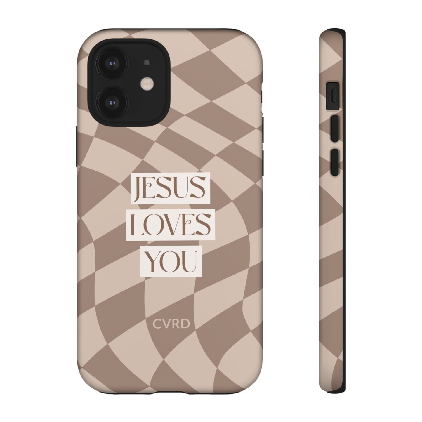 Jesus Loves You, Latte Christian iPhone Case