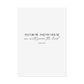 "As for me and my house" Joshua 24:15 Christian Art Print - White (Physical Poster)