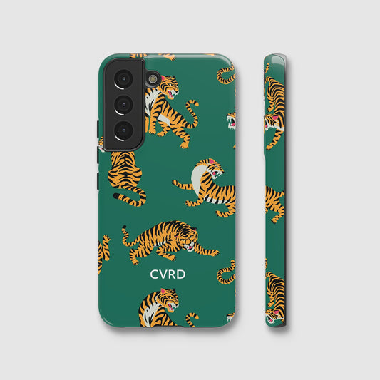 Green Tiger Samsung Phone Case