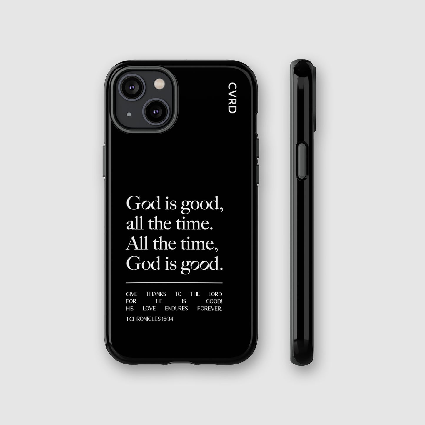 God is Good All The Time, Black iPhone Case