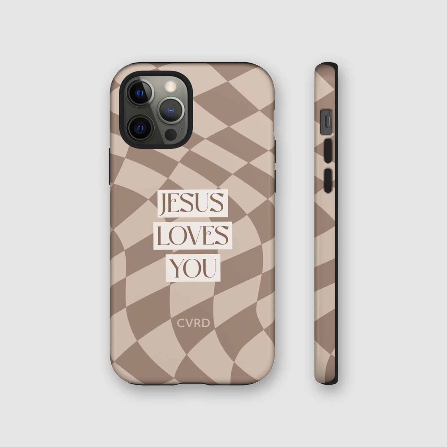 Jesus Loves You, Latte Christian iPhone Case