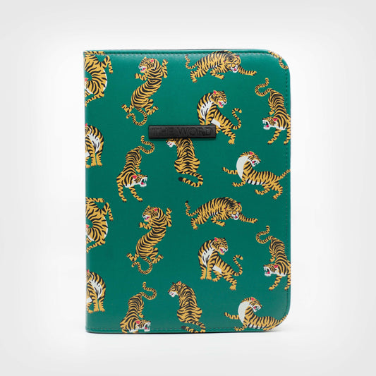 Green Tiger Bible Cover